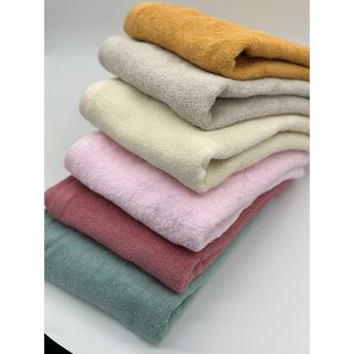 Khăn Tắm Cotton MJ Cao Cấp_250g, KT 60x120cm, Độ Dày Vừa Phải, Không Sổ Lông, Thấm Hút Tốt