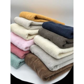 Khăn tắm cotton MJ cao cấp, 250g, 60x120cm, độ dày vừa phải, không sổ lông, không phai màu, thấm hút tốt