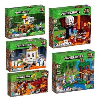 Đồ chơi mô hình 6in1 thế giới sáng tạo Nubie 44107 PCS Bộ khối xây dựng, lego xếp hình cao cấp, đồ chơi lắp ráp