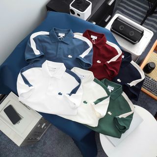 Polo Shirt man,   logo cá siêu xịn, full tem tag   chất thun cotton 4c cá sấu cao cấp