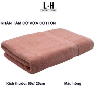 Khăn tắm Kokoya cao cấp xuất hàn cỡ vừa, thấm hút tốt, KT 60x120cm