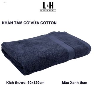 Khăn tắm Kokoya cao cấp xuất hàn cỡ vừa, thấm hút tốt, KT 60x120cm