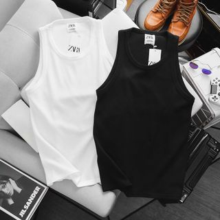 Áo ba lỗ nam.  Chất 100% cotton dày vừa mình, vải dệt kim tổ ong đồng chất .