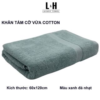 Khăn tắm Kokoya cao cấp xuất hàn cỡ vừa, thấm hút tốt, KT 60x120cm