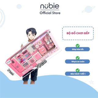 Đồ chơi nhà bếp, Đồ chơi nấu ăn cho bé gái cao cấp chất liệu nhựa nguyên sinh an toàn