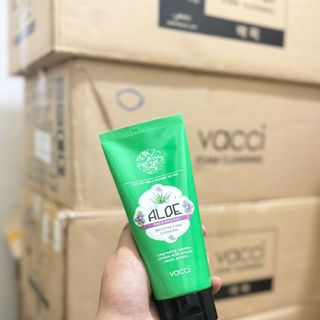 Sửa rửa mặt vacci HQ Tinh chất Lô Hội