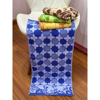 Khăn tắm, khăn gội lau đầu, hoa nở Tân Thịnh KT 34x80cm