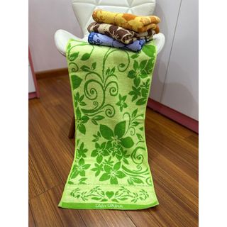 Khăn tắm, khăn gội lau đầu, hoa nở Tân Thịnh KT 34x80cm
