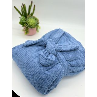 Áo choàng tắm khách sạn 5 sao, Áo choàng ngủ Lông cừu hạt gạo, siêu mềm, dày dặn