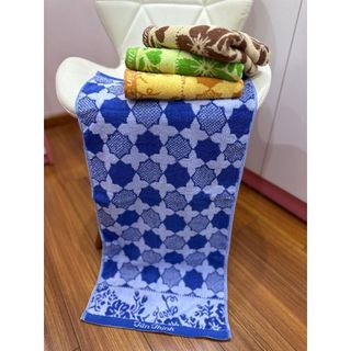 Khăn tắm, khăn gội lau đầu, hoa nở Tân Thịnh KT 34x80cm