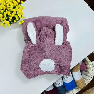 Áo Choàng Tắm Lông Cừu Trẻ Em, Đủ Màu, Siêu Mềm