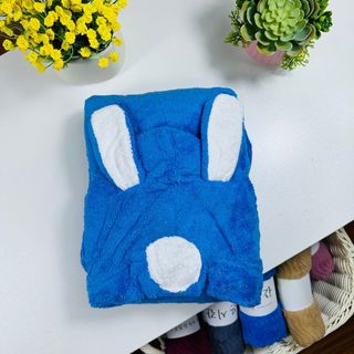 Áo Choàng Tắm Lông Cừu Trẻ Em, Đủ Màu, Siêu Mềm