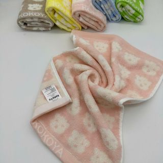 Khăn Mặt Trẻ Em Cao Cấp Kokoya Hình Gấu, 100% Cotton Chọn Lọc