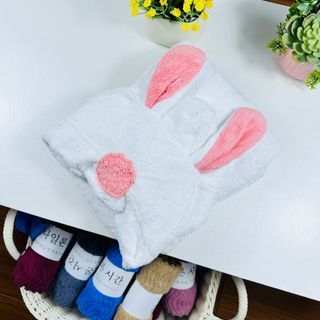 Áo Choàng Lông Cừu Trẻ Em Cao Cấp Siêu Mềm Siêu Thấm Hút