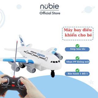 Nubie Đồ Chơi Máy Bay Điều Khiển Chạy Dưới Đất Có Đèn Và Nhạc Cho Bé, Trực Thăng Điều Khiển Mini