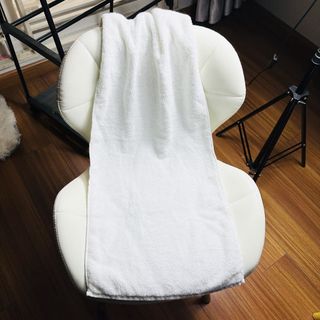 Khăn tắm trắng khách sạn, khăn lau đầu, bình dân giá rẻ MJ 34x80cm