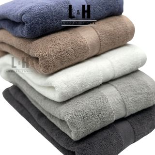 Khăn tắm cotton lớn 70x140cm cao cấp xuất hàn Basic, nhiều kích thước, phù hợp mọi gia đình