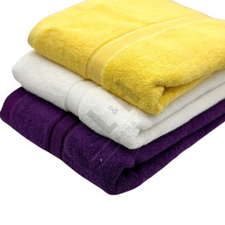 Bộ 2 Khăn tắm 60x120cm L&H, thấm hút, không bám bông, không ra màu