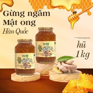 mật ong gừng hàn quốc