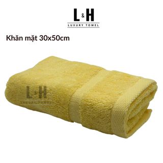 Khăn mặt cotton Kokoya cao cấp BASIC, kt 30x50cm