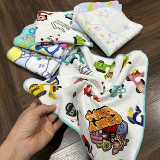 Khăn MJ lau mặt, lau tay trẻ em, nhiều hình ngộ nghĩnh, bán theo cân