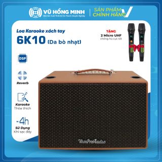 Loa Karaoke Xách Tay VŨ HỒNG MINH Model: 6K10