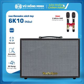Loa Karaoke Xách Tay VŨ HỒNG MINH Model: 6K10