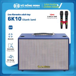 Loa Karaoke Xách Tay VŨ HỒNG MINH Model: 6K10