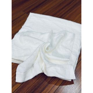 Khăn Mặt Vuông Trắng MJ 34x34cm_40g, Cotton 100%, Thấm Hút Nước