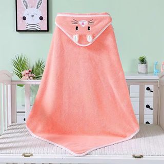 Khăn Ủ Choàng Tắm Lông Cừu Cho Bé, Nhiều Màu, Mềm Mịn, Thấm Hút Nước Tốt