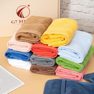 Khăn mặt cotton cao cấp SET, kt 30x50cm