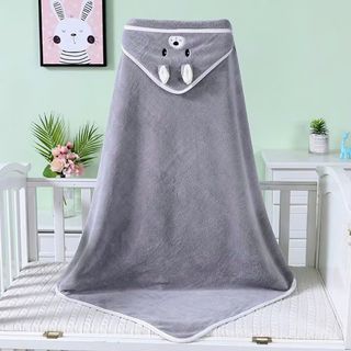Khăn Ủ Choàng Tắm Lông Cừu Cho Bé, Nhiều Màu, Mềm Mịn, Thấm Hút Nước Tốt