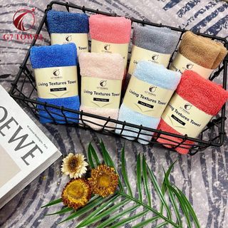 Khăn mặt cotton cao cấp SET, kt 30x50cm