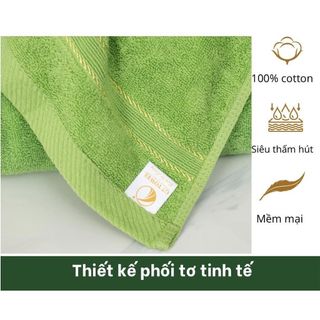 Khăn Mặt Cotton Cao Cấp Mềm Mại, Thấm Hút Tốt KT 30x50cm