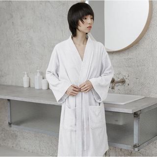 Áo Choàng Ngủ, Áo Choàng Tắm Khách Sạn 5 Sao, COTTON MJ Cao Cấp, Thấm Hút Tốt, Không Bám Bông