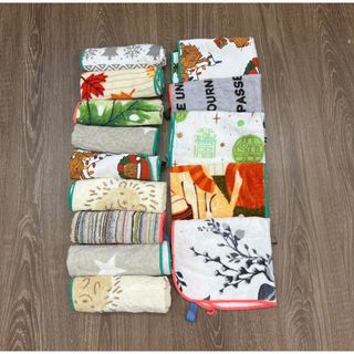 Khăn lau móc treo MJ, kt 32x32cm, thấm hút nước tốt, không phai màu, nhiều hình họa tiết đẹp