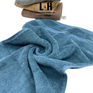 Khăn mặt cotton cao cấp Kokoya, kt 30x50cm, thấm hút nước tốt, không bám bông