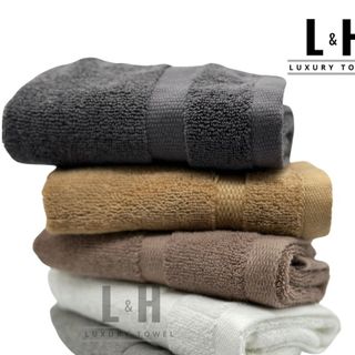 Khăn mặt cotton cao cấp Kokoya, kt 30x50cm, thấm hút nước tốt, không bám bông