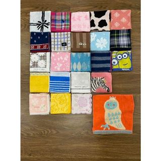 Khăn lau tay MJ 25x25, cotton thấm hút tốt, mềm mại cho da tay