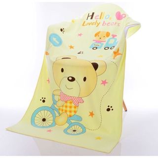 Khăn tắm cho bé, KT 60 * 120cm, siêu mềm