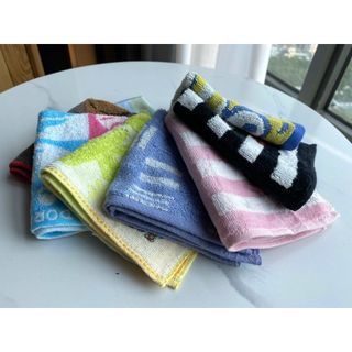 Khăn lau tay MJ 25x25, cotton thấm hút tốt, mềm mại cho da tay