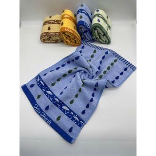 Khăn mặt giọt mưa Tân Thịnh, KT 30x50cm, nặng 60g, thấm hút tốt, không phai màu
