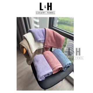 Khăn Tắm Xuất Nhật Cỡ Lớn 70x140cm_320g, Nhiều Màu 100 % Cotton, Thấm Hút, Mềm Mại