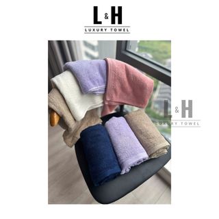 Khăn Tắm Xuất Nhật Cỡ Lớn 70x140cm_320g, Nhiều Màu 100 % Cotton, Thấm Hút, Mềm Mại
