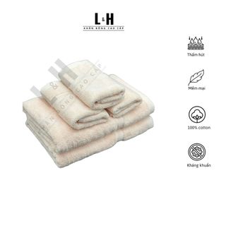 Bộ Khăn Tắm (MS1) Gồm 2 khăn tắm dày 60x120cm và 3 khăn mặt