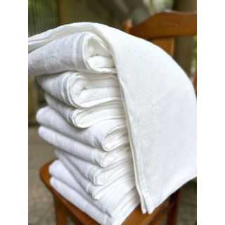 Khăn tắm trắng khách sạn cao cấp, kt 70x140cm, 280g