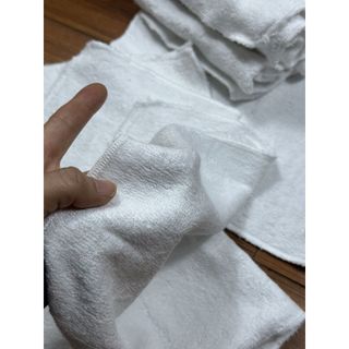 Combo 100 Khăn Lau, Khăn Tay, Khăn Ăn Cotton, Viền Vắt Sổ KT 25x25cm