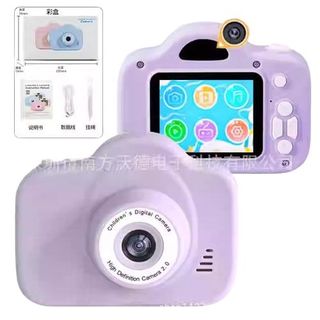 [Tặng thẻ nhớ 16GB]Máy Ảnh Mini Kỹ Thuật Số Hoạt Hình Phù Hợp Với Trẻ Em Vui Chơi, Lưu Giữ Từng Khoảng Khắc