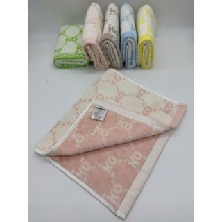 Khăn mặt trẻ em cao cấp Kokoya, Chữ Koko, 100% cotton mềm mịn, thấm hút nước tốt