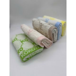 Khăn mặt trẻ em cao cấp Kokoya, Chữ Koko, 100% cotton mềm mịn, thấm hút nước tốt